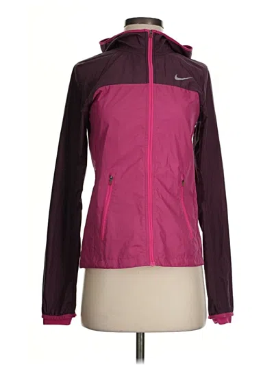 Pre-owned Nike Track Jacket In Purple