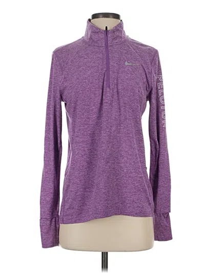 Pre-owned Nike Track Jacket In Purple