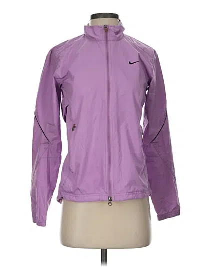 Pre-owned Nike Track Jacket In Purple