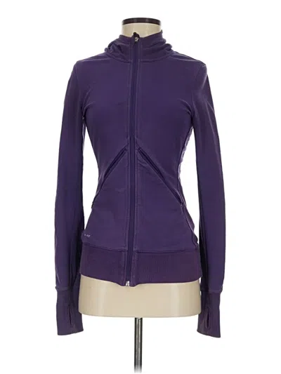 Pre-owned Nike Track Jacket In Purple