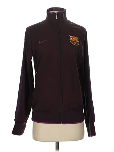 Pre-owned Nike Track Jacket In Purple