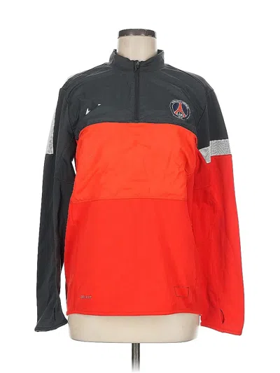 Pre-owned Nike Track Jacket In Red