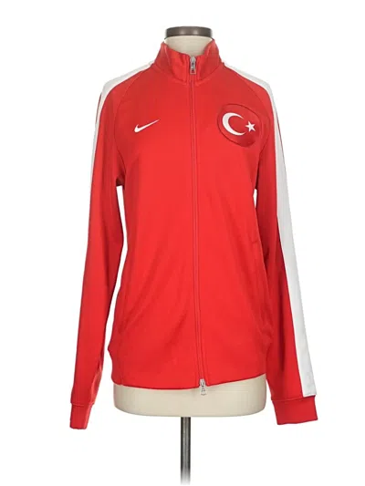 Pre-owned Nike Track Jacket In Red