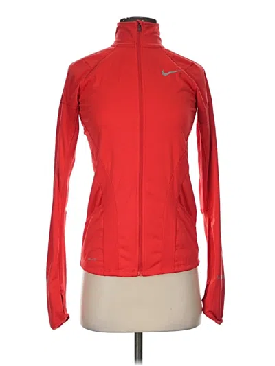 Pre-owned Nike Track Jacket In Red