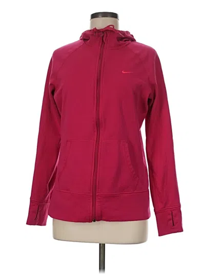 Pre-owned Nike Track Jacket In Red