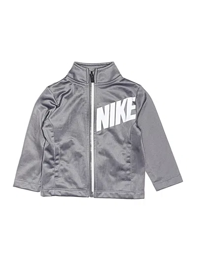 Pre-owned Nike Babies' Track Jacket In Silver