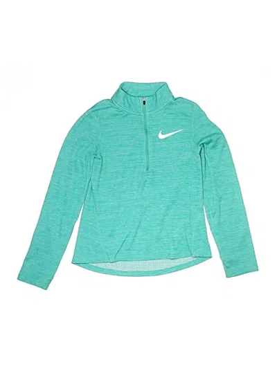 Pre-owned Nike Kids' Track Jacket In Teal