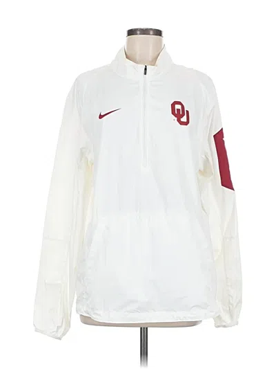 Pre-owned Nike Track Jacket In White