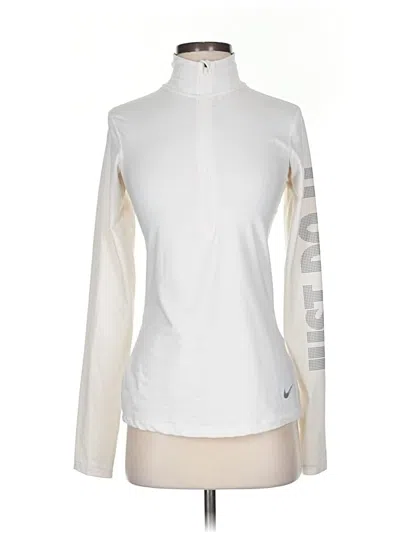 Pre-owned Nike Track Jacket In White