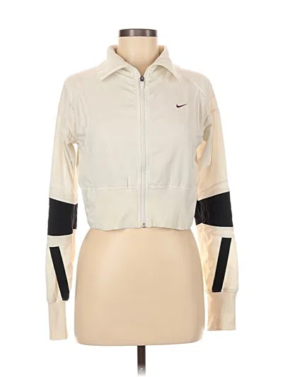 Pre-owned Nike Track Jacket In White