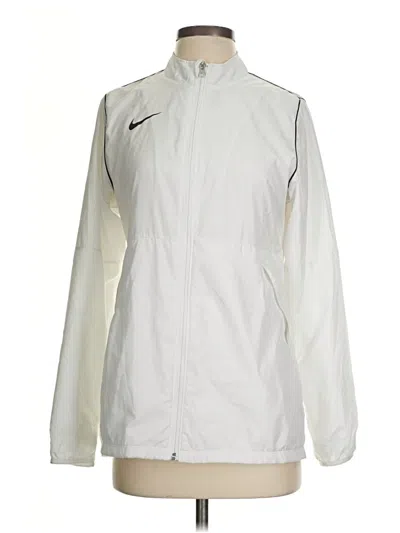 Pre-owned Nike Track Jacket In White