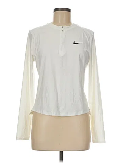 Pre-owned Nike Track Jacket In White