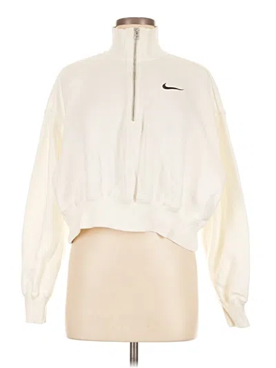 Pre-owned Nike Track Jacket In White