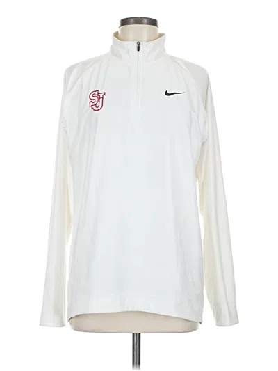Pre-owned Nike Track Jacket In White