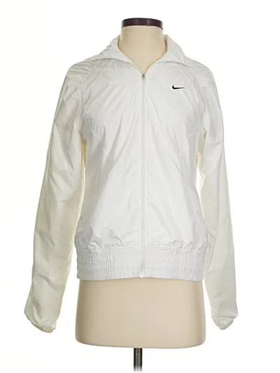 Pre-owned Nike Track Jacket In White