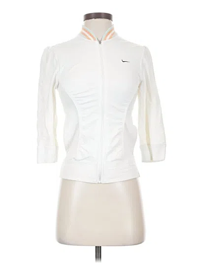 Pre-owned Nike Track Jacket In White