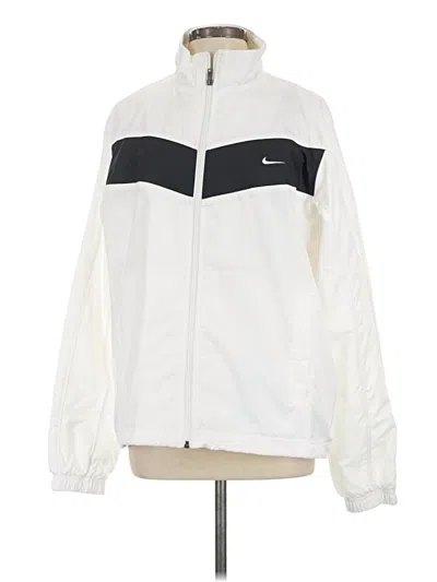 Pre-owned Nike Track Jacket In White