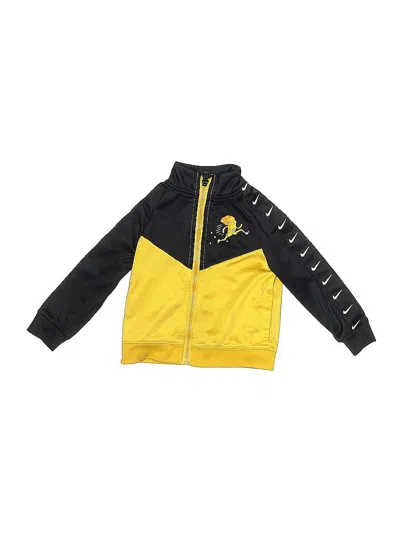Pre-owned Nike Kids' Track Jacket In Yellow