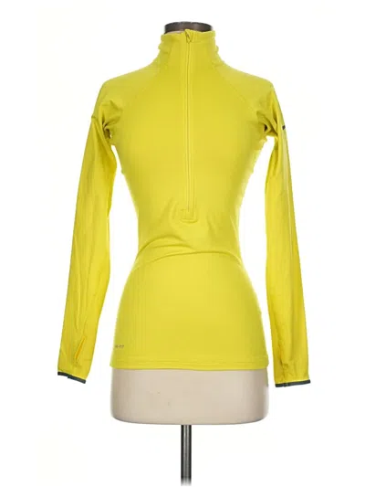 Pre-owned Nike Track Jacket In Yellow
