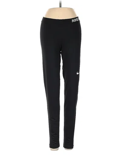 Pre-owned Nike Track Pants In Black