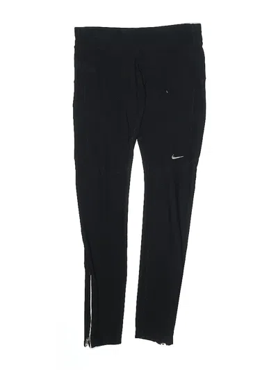 Pre-owned Nike Kids' Track Pants In Black