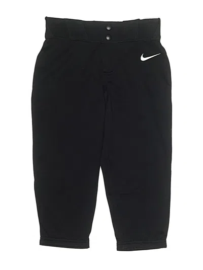 Pre-owned Nike Kids' Track Pants In Black