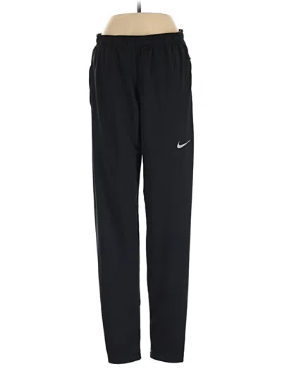Pre-owned Nike Track Pants In Black
