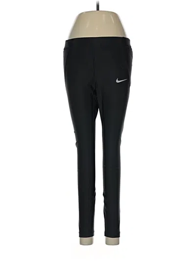 Pre-owned Nike Track Pants In Black