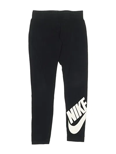 Pre-owned Nike Kids' Track Pants In Black