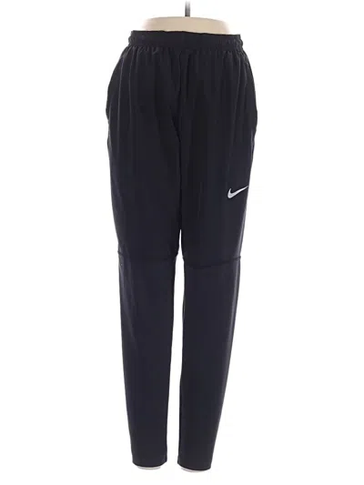 Pre-owned Nike Track Pants In Black
