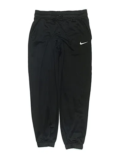 Pre-owned Nike Kids' Track Pants In Black