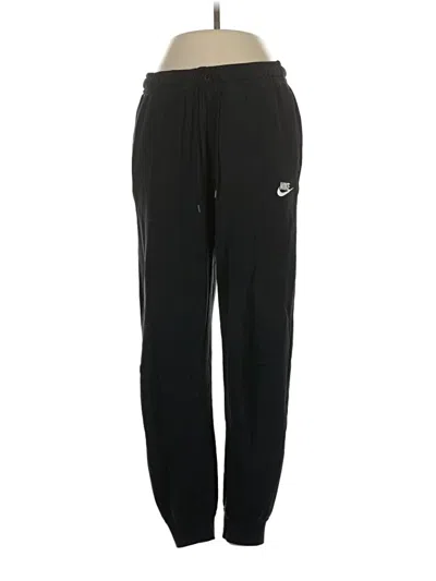 Pre-owned Nike Track Pants In Black