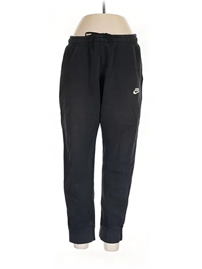 Pre-owned Nike Track Pants In Black
