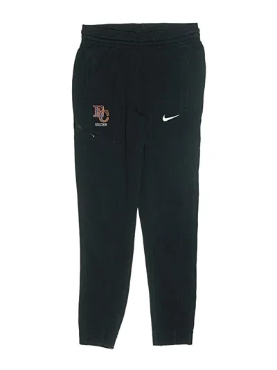 Pre-owned Nike Kids' Track Pants In Black