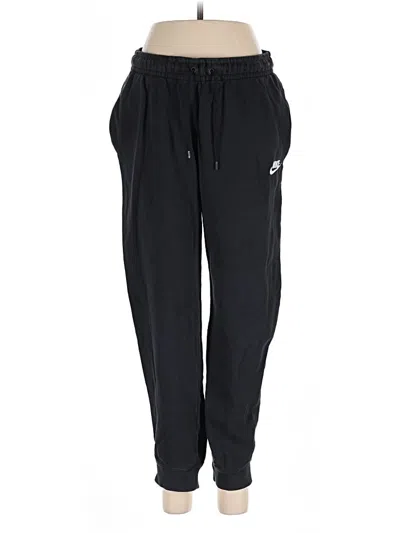 Pre-owned Nike Track Pants In Black