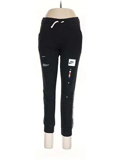 Pre-owned Nike Track Pants In Black