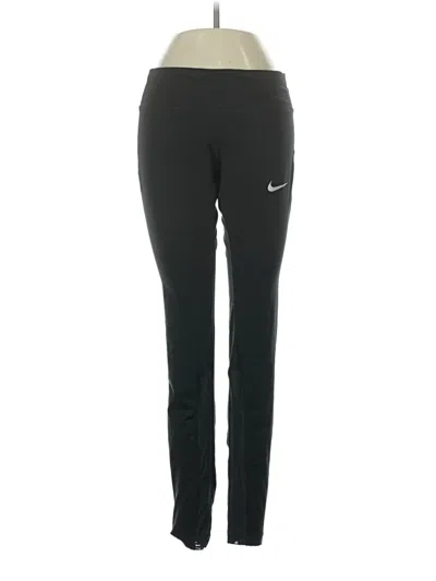 Pre-owned Nike Track Pants In Black