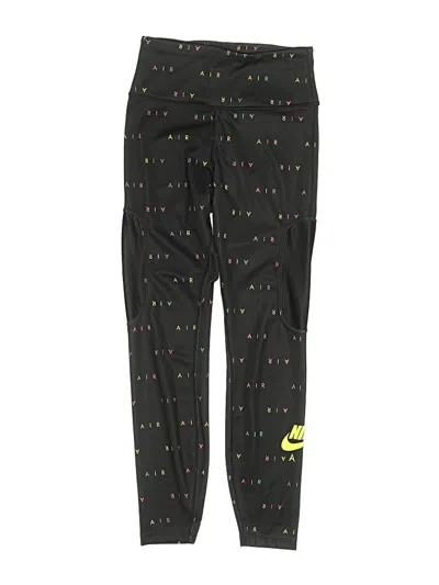 Pre-owned Nike Kids' Track Pants In Black