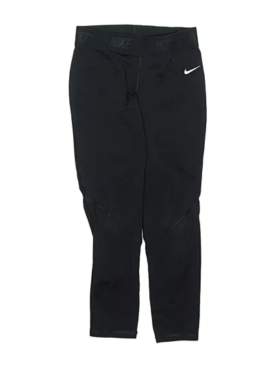 Pre-owned Nike Kids' Track Pants In Black
