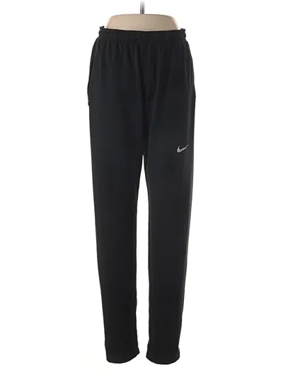 Pre-owned Nike Track Pants In Black