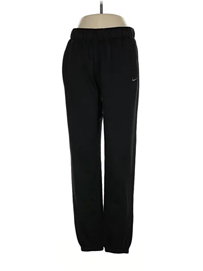 Pre-owned Nike Track Pants In Black