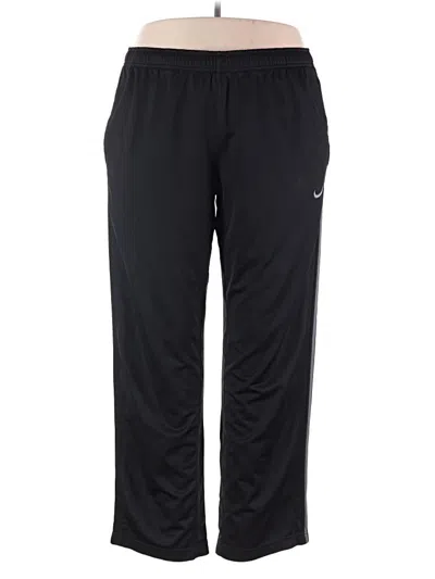 Pre-owned Nike Track Pants In Black