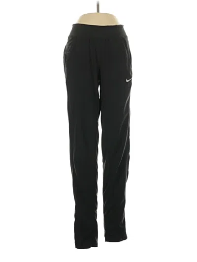 Pre-owned Nike Track Pants In Black