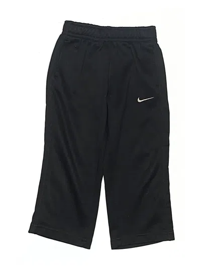 Pre-owned Nike Kids' Track Pants In Black