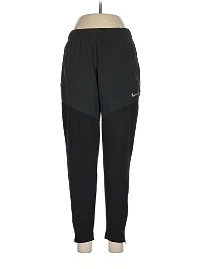 Pre-owned Nike Track Pants In Black