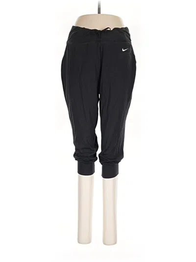 Pre-owned Nike Track Pants In Black
