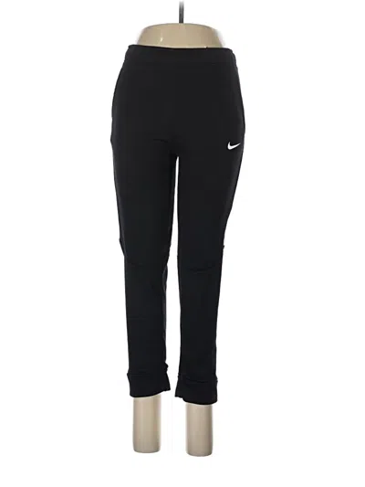 Pre-owned Nike Track Pants In Black
