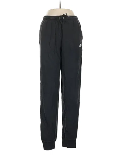 Pre-owned Nike Track Pants In Black