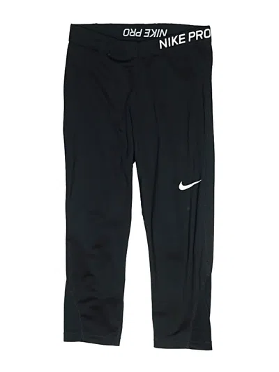 Pre-owned Nike Kids' Track Pants In Black
