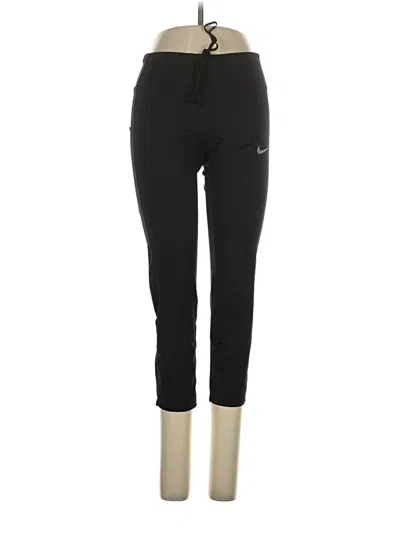 Pre-owned Nike Track Pants In Black